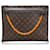 LOUIS VUITTON Clutch bags Other Brown Cloth  ref.1258478