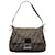 FENDI Handbags Forever Bauletto Brown Cloth  ref.1258562
