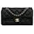 CHANEL Handbags Timeless/classique Black Leather  ref.1258569