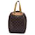 Excursão de bagagem Louis Vuitton Marrom Lona  ref.1258635