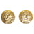 Chanel Ohrringe Golden Metall  ref.1258692