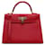 Hermès HERMES Handbags Kelly 32 Red Leather  ref.1258736