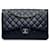 CHANEL Handbags Timeless/classique Blue Leather  ref.1258754