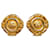Chanel earrings Golden Metal  ref.1258769
