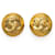 Chanel earrings Golden Metal  ref.1258770