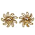 Chanel earrings Golden Metal  ref.1258781