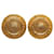 Chanel earrings Golden Metal  ref.1258788