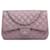 CHANEL Handbags Timeless/classique Purple Leather  ref.1258806