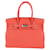 Birkin Hermès HERMES Handtaschen Orange Leder  ref.1258842