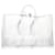 Keepall LOUIS VUITTON Travel bags White Leather  ref.1258926