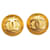 Chanel earrings Golden Metal  ref.1258931