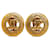 Brincos Chanel Dourado Metal  ref.1258932