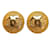 Chanel Ohrringe Golden Metall  ref.1258935