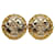 Brincos Chanel Dourado Metal  ref.1258937