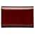 Cartier Brieftaschen Rot Leder  ref.1258978