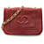 Wallet On Chain Carteira de bolsas CHANEL com corrente atemporal/clássico Vermelho Couro  ref.1258979