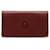 Cartier Brieftaschen Rot Leder  ref.1258980