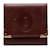 CARTIER Clutch bags other Red Leather  ref.1258982