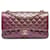 CHANEL Handbags Timeless/classique Purple Leather  ref.1259000