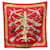 Sciarpa di Hermès Rosso Seta  ref.1259099