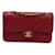 Timeless Chanel Bolsa De Ombro Vintage Atemporal/clássico Vermelho Couro  ref.1259127