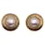 Chanel earrings Golden Metal  ref.1259129