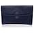 Yves Saint Laurent Clutch Bag Vintage Black Leather  ref.1259160