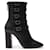 YVES SAINT LAURENT ANKLE BOOTS Black Leather  ref.1259256