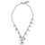 Chanel necklace Silvery Metal  ref.1259287