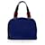 Yves Saint Laurent Bolsa Vintage Azul Lona  ref.1259300