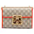 Cadeado de bolsas GUCCI Marrom Linho  ref.1259302