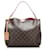 Graceful LOUIS VUITTON Handbags Brown Linen  ref.1259333