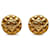 Chanel earrings Golden Metal  ref.1259337