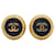 Chanel Ohrringe Golden Metall  ref.1259349