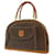 Céline CELINE Handbags Other Brown Linen  ref.1259355