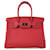 Hermès HERMES Handtaschen Birkin 30 Rot Leder  ref.1259385