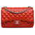 CHANEL Handbags Timeless/classique Orange Leather  ref.1259397