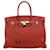 Birkin Hermès HERMES Handtaschen Rot Leder  ref.1259398