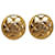 Chanel Ohrringe Golden Metall  ref.1259413