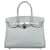 Birkin Hermès HERMES Handtaschen Grau Leder  ref.1259417