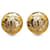 Chanel Ohrringe Golden Metall  ref.1259419