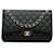 CHANEL Handbags Timeless/classique Black Leather  ref.1259421
