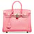 Hermès Borse HERMES Birkin 25 Rosa Pelle  ref.1259425