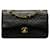 CHANEL Handbags Timeless/classique Black Leather  ref.1259430