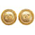Chanel Ohrringe Golden Metall  ref.1259441