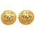 Brincos Chanel Dourado Metal  ref.1259447