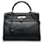 Kelly Hermès HERMES Handbags Black Leather  ref.1259449