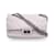 Pochette Chanel porté épaule 2.55 Cuir Blanc  ref.1259531