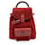 Gucci Backpack Vintage Bamboo Red Suede  ref.1259538