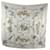 Sciarpa di Hermès Bianco Seta  ref.1259568